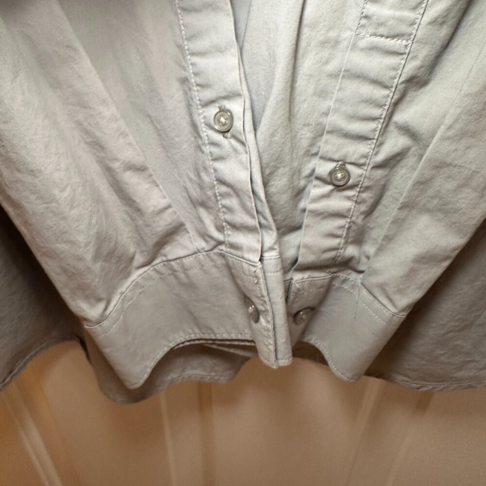 Calvin Klein Patchwork Long Sleeve Button Up Dres… - image 6